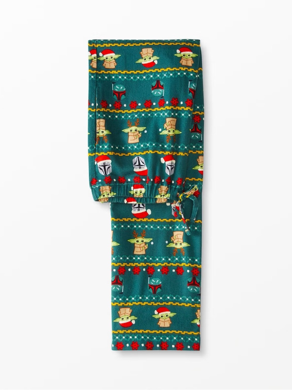 Hanna Andersson STAR WARS™ Grogu flannel pajama bottoms